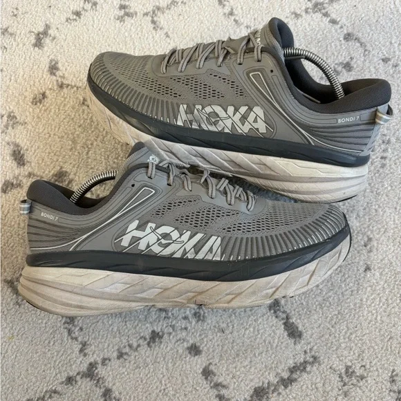 Hoka One One | Shoes | Hoka One One Mens Bondi 7 Wild Dove  display picture 3